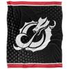 Minnesota State University - Moorhead Dragons Blanket, 50"x60", Logo Dots, Silky Touch Super Soft Throw view 2