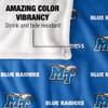 Middle Tennessee State University Blue Raiders Blanket, 50"x60", Logo Pattern, Silky Touch Super Soft Throw view 4