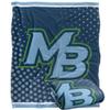 Cal State Monterey Bay Otters Blanket, 50"x60", Logo Dots, Silky Touch Super Soft Throw view 1