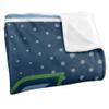 Cal State Monterey Bay Otters Blanket, 50"x60", Logo Dots, Silky Touch Super Soft Throw view 3