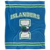 Texas A&M Corpus Christi Islanders Blanket, 50"x60", Primary Logo Stripes, Silky Touch Super Soft Throw view 2