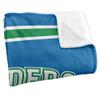 Texas A&M Corpus Christi Islanders Blanket, 50"x60", Primary Logo Stripes, Silky Touch Super Soft Throw view 3