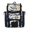 Boombah Catchers Superpack Bat Bag Digital Camo Navy/Vegas Gold - 23-1/2" x 13-1/2" x 9-1/2" - Multiple Colors - Holds 4 Bats - Backpack Version (no Wheels) view 1