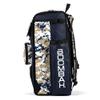 Boombah Catchers Superpack Bat Bag Digital Camo Navy/Vegas Gold - 23-1/2" x 13-1/2" x 9-1/2" - Multiple Colors - Holds 4 Bats - Backpack Version (no Wheels) view 4