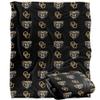 Oakland University Golden Grizzlies Blanket, 50"x60", Logo Pattern, Silky Touch Super Soft Throw view 1