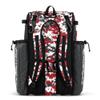 Boombah Catchers Superpack Bat Bag Digital Camo Dark Charcoal/Red - 23-1/2" x 13-1/2" x 9-1/2" - Multiple Colors - Holds 4 Bats - Backpack Version (no Wheels) view 2