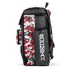 Boombah Catchers Superpack Bat Bag Digital Camo Dark Charcoal/Red - 23-1/2" x 13-1/2" x 9-1/2" - Multiple Colors - Holds 4 Bats - Backpack Version (no Wheels) view 4