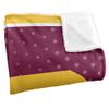 Central Michigan University Chippewas Blanket, 50"x60", Logo Dots, Silky Touch Super Soft Throw view 3