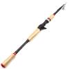 2. 1M 2.4M 2.7M. Lure Rod Carbon Wood Handle Spinning Fishing Rod, M Power Fishing Lure 10-25G Ultra-Light Fishing Rod Travel Rod Trout Rod Surf Fishing ZYHYD (Size : 2.4m) view 2