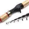 2. 1M 2.4M 2.7M. Lure Rod Carbon Wood Handle Spinning Fishing Rod, M Power Fishing Lure 10-25G Ultra-Light Fishing Rod Travel Rod Trout Rod Surf Fishing ZYHYD (Size : 2.4m) view 4
