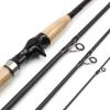 2.1M 2.4M 2.7MLure Rod Carbon Wood Handle 4-Section Fishing Rod M Power 12-25lb Fishing Lure 10-25g Ultralight Fishing Rod Travel Rod Trout Rod Surf Fishing ZYHYD view 2