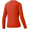 BASSDASH Womens UPF 50+ UV Sun Protection T-Shirt Long Sleeve Fishing Hiking Performance Shirts Orange view 2