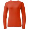 BASSDASH Womens UPF 50+ UV Sun Protection T-Shirt Long Sleeve Fishing Hiking Performance Shirts Orange view 3