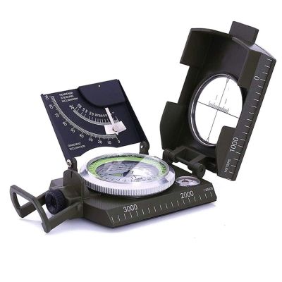 GYZX Mulitifunctional Outdoor Survival Military Compass Camping Waterproof Geological Compass Digital Navigation Equipment