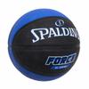 Spalding Force Basketball, Black and Blue, 7 view 2