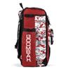 Boombah Catchers Superpack Bat Bag Digital Camo Red/Gray - 23-1/2" x 13-1/2" x 9-1/2" - Multiple Colors - Holds 4 Bats - Backpack Version (no Wheels) view 3