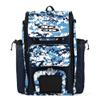 Boombah Catchers Superpack Bat Bag Digital Camo Navy/Columbia - 23-1/2" x 13-1/2" x 9-1/2" - Multiple Colors - Holds 4 Bats - Backpack Version (no Wheels) view 1