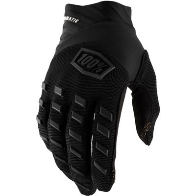 100% AIRMATIC Glove - Black/Charcoal - LG
