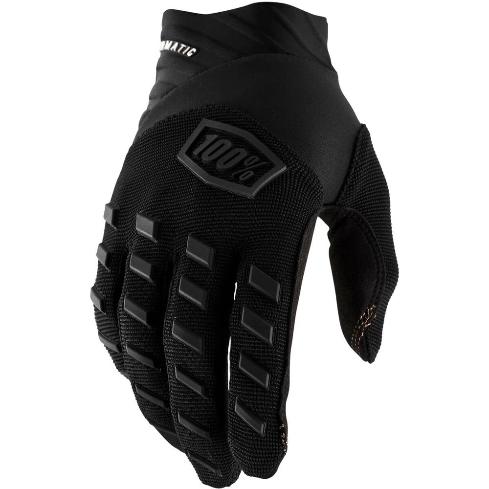 100% AIRMATIC Glove - Black/Charcoal - LG