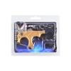 AMEYXGS Archery Compound Release Aids 3/4 Fingers Automatic Bow Release Trigger Thumb Release with Metal D Loop for Compound Bow Accessory (Gold) view 3