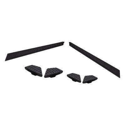 Millersawp Mercenary Asian Fit OO9424F Replacement Rubber Kits Compatible with Oakley Sunglasses-Black