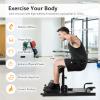 DORTALA 8-in-1 Multifunctional Squat Machine Deep Sissy Squat, Push Up Abs Workout Home Gym Fitness Equipment, Home Gym Body Trainer w/ Additional Anti-Skid Measures, Black view 4