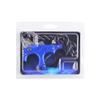 AMEYXGS Archery Compound Release Aids 3/4 Fingers Automatic Bow Release Trigger Thumb Release with Metal D Loop for Compound Bow Accessory (Blue) view 2