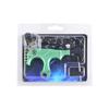 AMEYXGS Archery Compound Release Aids 3/4 Fingers Automatic Bow Release Trigger Thumb Release with Metal D Loop for Compound Bow Accessory (Green) view 2