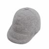Keepersheep Baby Sun Hat 0-24M Multi-Size|Cotton Soft Brim Baseball Cap|Newborn Toddler Boys & Girls Outdoor (US, Age, 12 Months, 18 Months, Quilted Grey-New Size) view 1