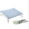 iClimb Mini Solo Folding Table Ultralight Compact for Backpacking Camping Hiking Beach Picnic (Silver, Mini) view 1