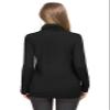 LE VONFORT Womens Turtlenecks Long Sleeve Stretch Casual Snow Thermal Shirts Black X-Large view 2
