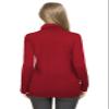 LE VONFORT Womens Mock Turtleneck Tops Long Sleeve Fleece Lined Lightweight Thermal Base Layer Dark Red XX-Large view 2