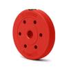 YKHB Color Weight Plates,1 in Barbell Plates,Home Gym Bumper Plates,Suitable for Weightlifting and Fitness Training-2 Pieces (Size : 5kg/11lbs2) view 1