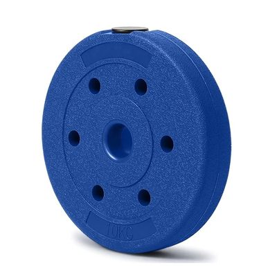 YKHB Color Weight Plates,1 in Barbell Plates,Home Gym Bumper Plates,Suitable for Weightlifting and Fitness Training-2 Pieces (Size : 10kg/22lbs2)