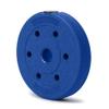 YKHB Color Weight Plates,1 in Barbell Plates,Home Gym Bumper Plates,Suitable for Weightlifting and Fitness Training-2 Pieces (Size : 10kg/22lbs2) view 1