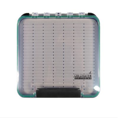 COLDWATER FLY FISHING  Double Sided Fly Fishing Box - Ice Fishing Box - Extra-Large Watertight Case - Holds Hundreds Of Flies And Streamers