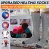 IFWATER Heated Socks for Men Women,Rechargeable Electric 3 Heating Settings Thermal Socks Kit for Chronically Cold Feet, Thermal Warming Socks for Skiing Hunting Motorcycling Snowboarding view 3