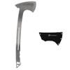 Smith & Wesson Bullseye Large Throwing Axe with 20in Full Tang Stainless Steel Design, Bottle Opener and Nylon Sheath for Outdoor Recreation and Competition view 1
