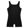 Manyakai Men's One Piece Gymnastic Bodysuit Athletic Leotard Jockstrap Jumpsuit Dancing Biketard Black X-Large view 4