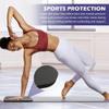 Yoga Knee Pad,High Density Foam NBR Material Yoga Knee Cushion,Clear Up Pain During Exercise,Exercise Pads for Knees Elbows Wrist,Ideal for Pilates and Planks(11.4x7.5x0.59inch,black) view 2