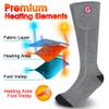 Magnolia Heated Socks for Men Women, Electric Rechargeable Heating Socks Winter Foot Warmers with 3 Heat Settings Fast Heating Heated Socks for Hunting Skiing Camping Motorcycling Riding view 4