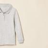 Amazon Essentials Girls' Long-Sleeve Interlock Polo Shirts, Pack of 5, Grey Heather, X-Large view 2