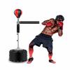 Boxing Speed Bag with Stand,Reflex Fight Ball with 360 Degree Swing arm,Heavy Platform Training Punching Bag,Movable Adjustable Fitness Equipment for Home Gym view 1