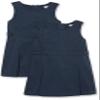 Amazon Essentials Girls' School Uniform Pleated Jumper Dress, Navy, X-Large view 1
