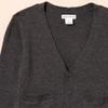 Amazon Essentials Unisex Toddlers' V-Neck Cotton Uniform Cardigan Sweaters, Pack of 2, Charcoal Heather, 4T view 4