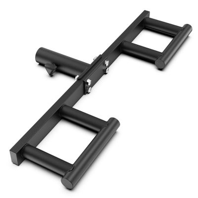Synergee Viking Press Attachment for Olympic Barbell. Handle Attachment for Landmine Workouts. Compatible with 2 Diameter Barbell Sleeves.
