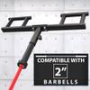 Synergee Viking Press Attachment for Olympic Barbell. Handle Attachment for Landmine Workouts. Compatible with 2 Diameter Barbell Sleeves. view 3