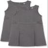 Amazon Essentials Girls' Uniform Dress, Grey, X-Large Slim view 1