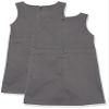 Amazon Essentials Girls' Uniform Dress, Grey, X-Large Slim view 2