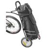 M-Wave Unisex  Adult's Stalwart 2 Shopping Bicycle Trailer, Black, 125 x 56 x 90 cm view 3